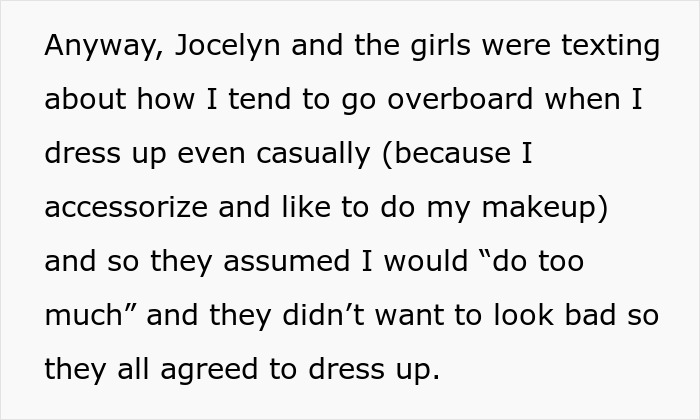 Woman storms out of Friendsgiving event carrying food after discovering unexpected dress-code betrayal among friends. Woman storms out of Friendsgiving event carrying food after discovering unexpected dress-code betrayal among friends.