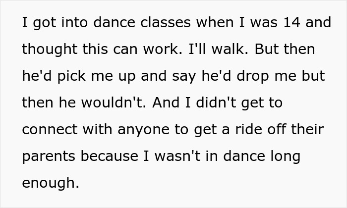 Teen giving father a reality check on his 50th birthday, highlighting the gift of having his eyes opened.