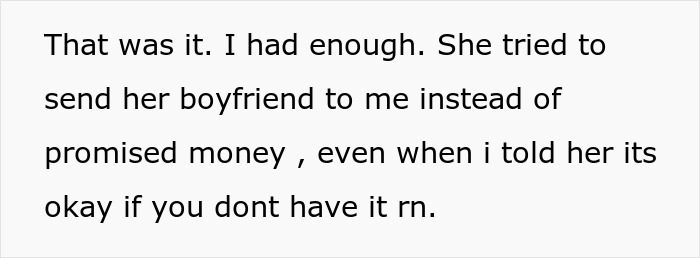 Text message conversation showing frustration over a failed loyalty test that damaged a longtime friendship.