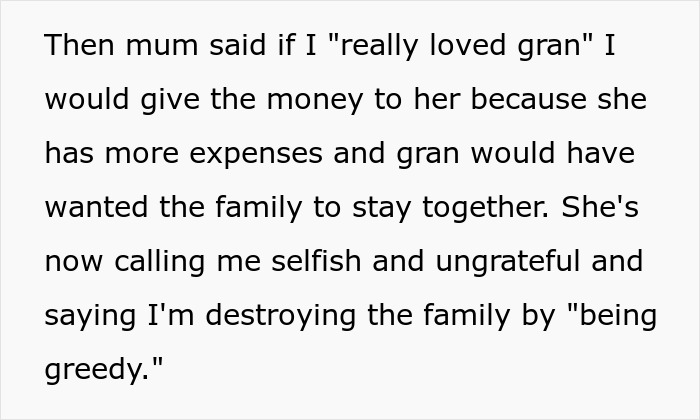 Mother prevents solicitor from contacting daughter about grandma’s inheritance, claiming she is protecting her. Mother prevents solicitor from contacting daughter about grandma’s inheritance, claiming she is protecting her.
