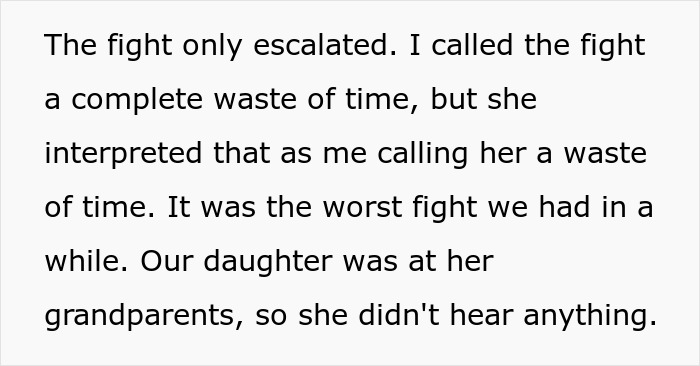 Man feeling hurt and overwhelmed as wife prioritizes work over family, ignoring their 10-year-old child and causing conflict.
