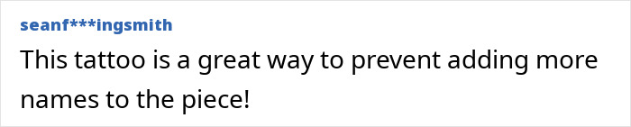 Screenshot of an online comment discussing a tattoo rule related to feminist views, sparking debate on the internet.