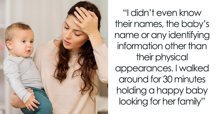 Parents Think Theme Park Comes With Free Childcare, Hand Their Baby To Random Worker And Vanish