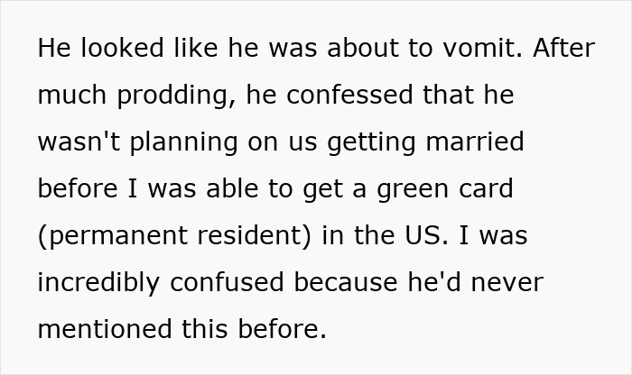 Text excerpt about a woman leaving the US to start a new life in France due to boyfriend not handling her success.