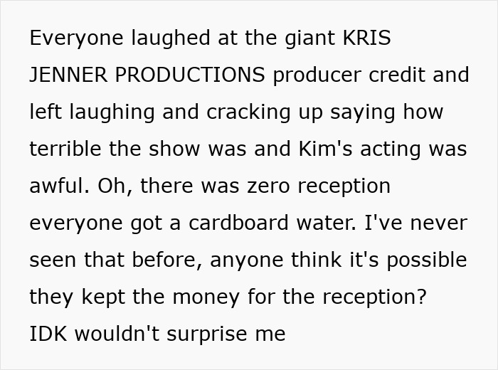 Alleged insider reveals painful All's Fair premiere with Kim Kardashian received laughter and poor reception.