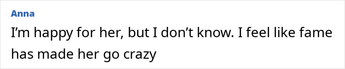 Comment expressing mixed feelings about Millie Bobby Brown adopting a baby at 21 amid criticism and fame impact. Comment expressing mixed feelings about Millie Bobby Brown adopting a baby at 21 amid criticism and fame impact.