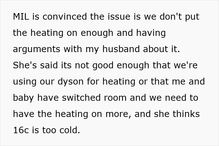MIL Complains Couple's House Is Too Cold For Newborn, Stubborn DIL Gets Reality Check From Netizens 