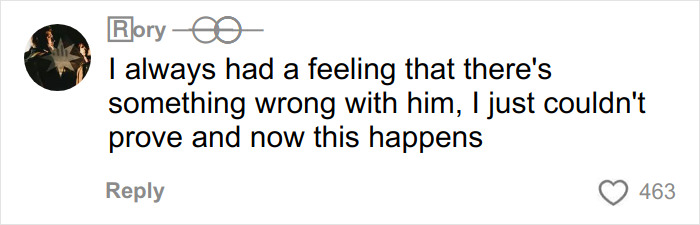 Comment expressing suspicion about Chris Evans amid cheating rumors as scandalous blind items go viral around childbirth news.