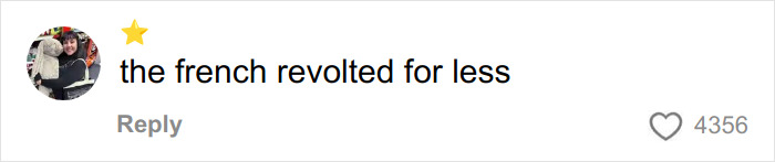 Comment highlighting frustration about paying for ambulance rides, displayed with profile picture, star icon, and 4356 likes.