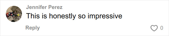 Screenshot of a social media comment praising a comedian's attempt to survive 27 days in NYC on $100.