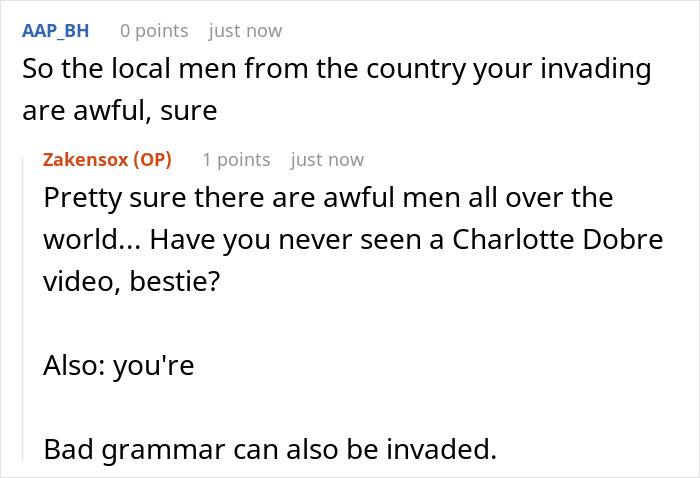 Screenshot of an online discussion with users debating behavior, reflecting themes of savage revenge on petty neighbor panic.