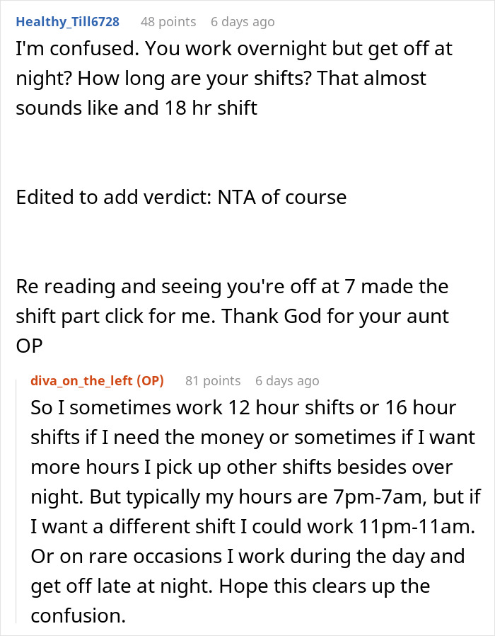 Screenshot of an online discussion about an 18-year-old sister managing parental responsibilities for a teen baby mom. Screenshot of an online discussion about an 18-year-old sister managing parental responsibilities for a teen baby mom.