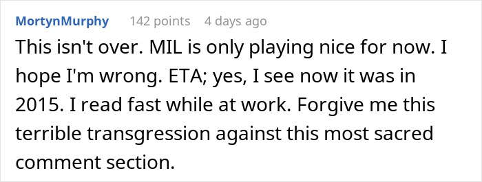 A comment discussing ongoing conflict involving an Indian grandmother demanding a DNA test over baby&rsquo;s pale skin.