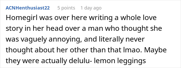 Commenter sharing a story about petty revenge involving a woman and her husband’s coworker who tried to seduce him. Commenter sharing a story about petty revenge involving a woman and her husband’s coworker who tried to seduce him.