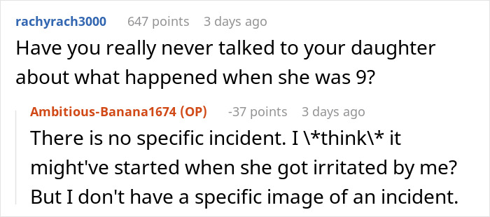 Screenshot of an online discussion where a man shares his experience of dealing with a teen&rsquo;s rude attitude for years.