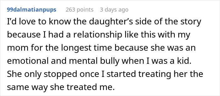 Comment about a man enduring a teen&rsquo;s rude attitude for years and considering distancing from his family.