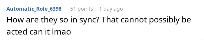 Comment on a post reacting to the bizarre interaction between Cynthia Erivo and Ariana Grande online.