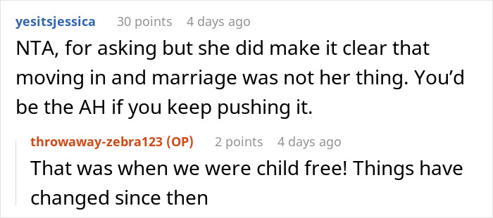 Pregnant girlfriend refusing move together discussing changes in relationship priorities after deciding to have children.