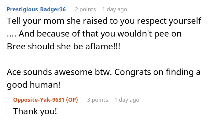 Reddit comments about a woman&rsquo;s Thanksgiving feelings and what her sister-in-law thinks of her.