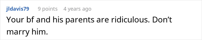 Screenshot of an online comment expressing frustration about a nurse girlfriend prioritizing dogs and a baby during a car crash.