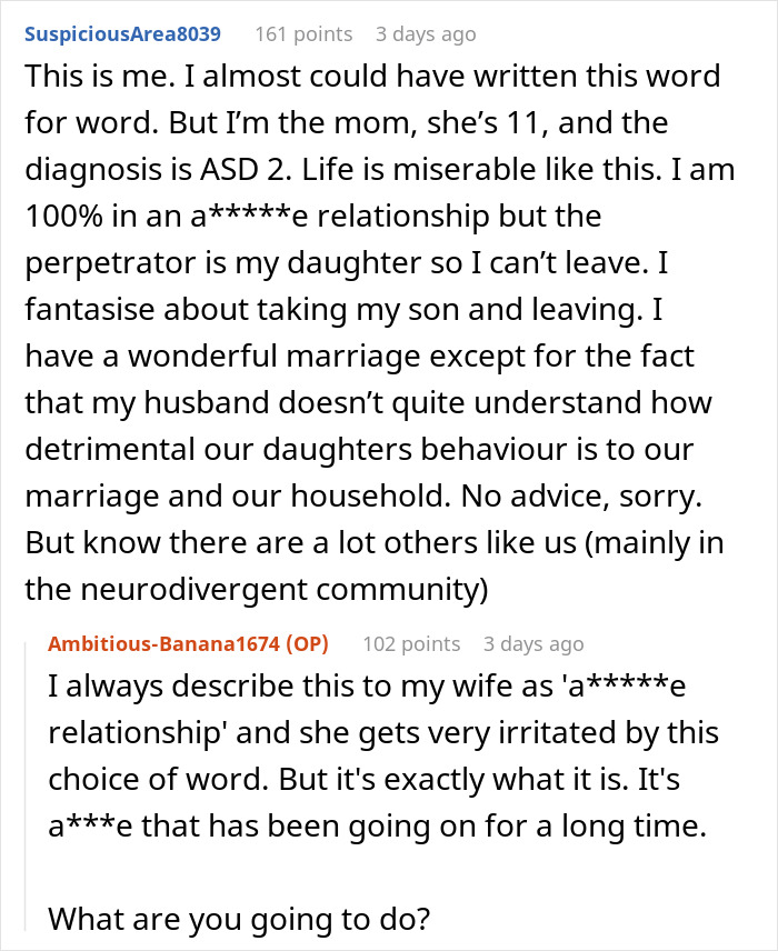 Man suffers teen&rsquo;s rude attitude for years, struggles with family dynamics and contemplates leaving entire household behind.