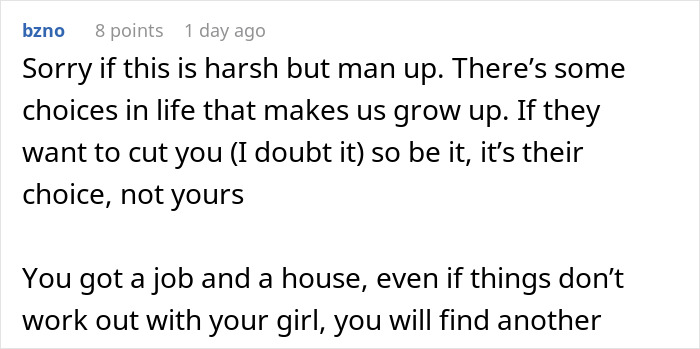 Man Realizes He’s Funding His Family’s Lifestyle After They Can’t Stop Hating On His GF Man Realizes He’s Funding His Family’s Lifestyle After They Can’t Stop Hating On His GF