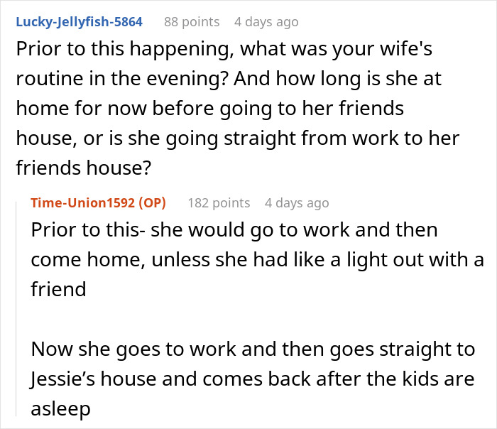 Screenshot of a forum discussion about a mom prioritizing widowed friend over her kids, causing husband to be upset. Screenshot of a forum discussion about a mom prioritizing widowed friend over her kids, causing husband to be upset.