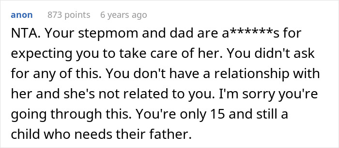 Sad teen refusing to visit special needs stepsister in hospital, feeling overwhelmed and unsupported by family expectations.