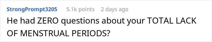 Screenshot of a social media post discussing conflict in a childfree couple after prank reveals woman&rsquo;s hysterectomy.