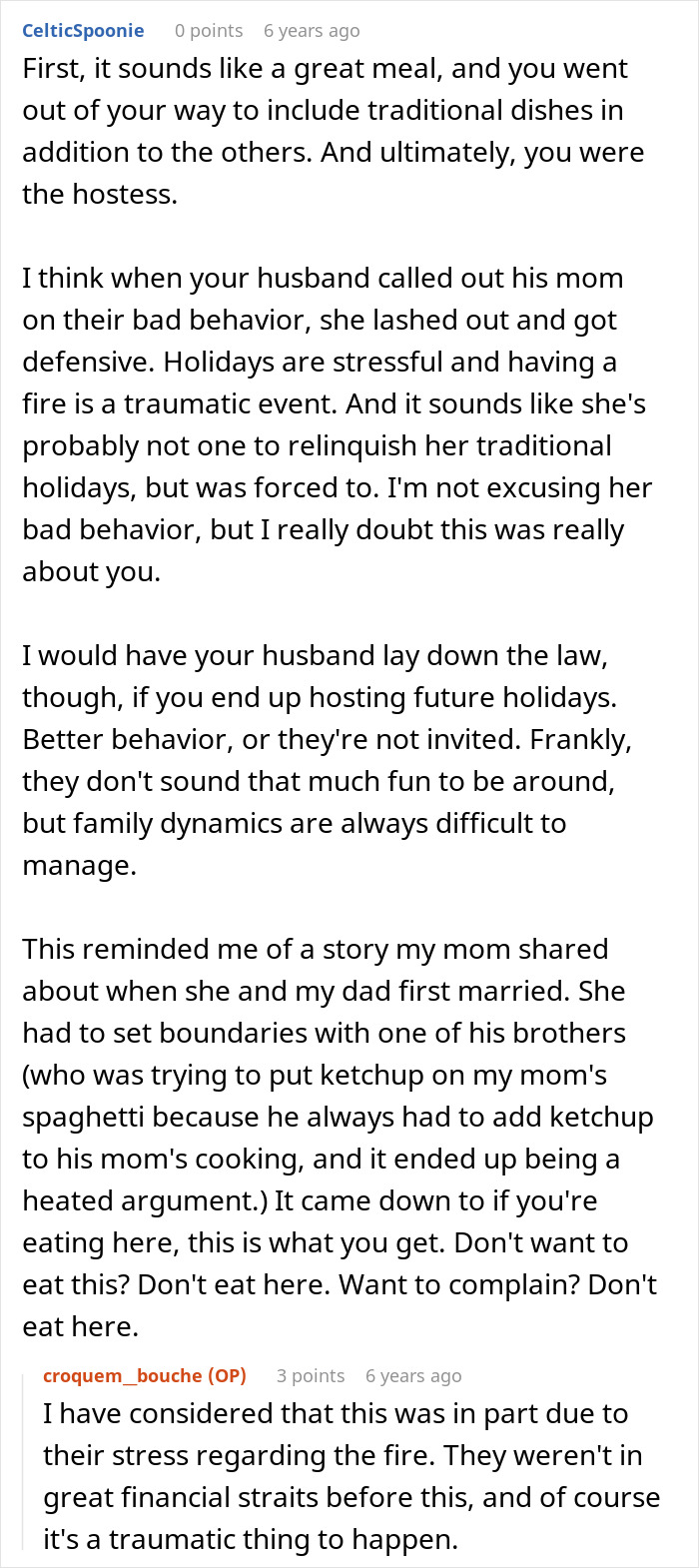 Alt text: In-laws make fun of woman hosting Thanksgiving dinner and say she ruined the holiday amid family tensions. Alt text: In-laws make fun of woman hosting Thanksgiving dinner and say she ruined the holiday amid family tensions.