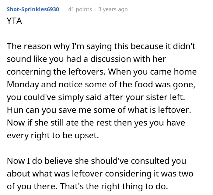 Man snaps at girlfriend after she eats all the leftovers, causing tension over food and weight gain concerns.