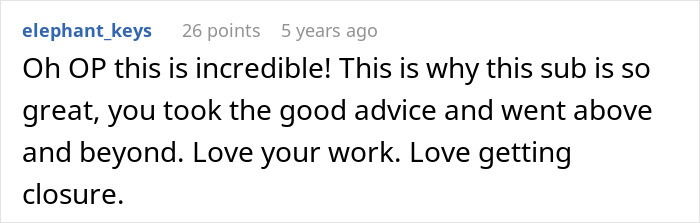 Screenshot of a Reddit comment praising thoughtful advice on a story about a father wanting to cancel Christmas due to affordability.