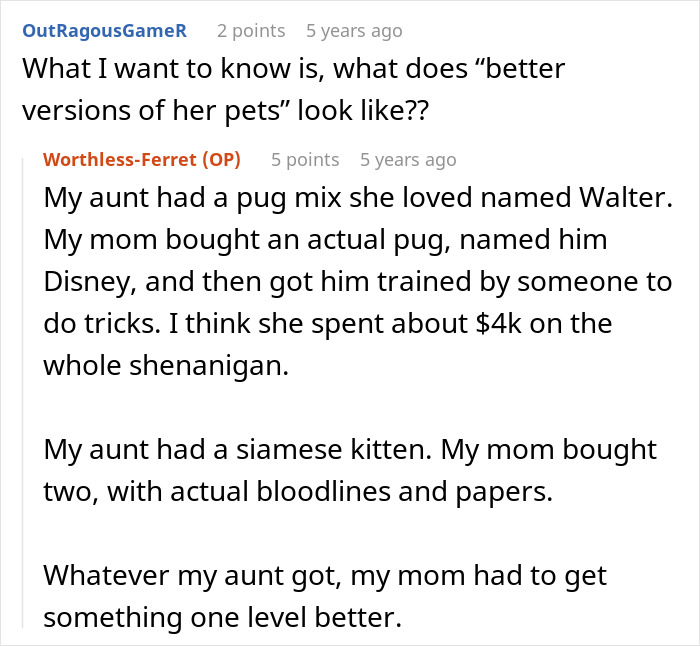Reddit discussion about mom throwing a fit and going no contact after daughter changes her name. Reddit discussion about mom throwing a fit and going no contact after daughter changes her name.