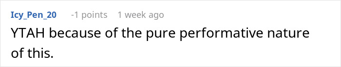 Teen giving father a reality check on his 50th birthday, symbolizing the gift of having his eyes opened.