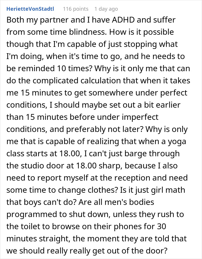 Woman stops treating husband like a kid, leading to frustration and chaos in their daily routine and communication.