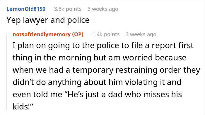 Reddit conversation discussing a mom horrified after learning her son's brand-new AirPods are traceable.