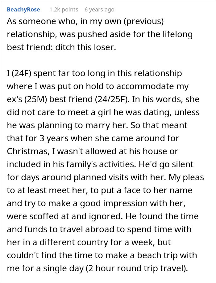 Comment about a guy refusing to accept break-up after a romantic trip with a female friend, highlighting relationship struggles. Comment about a guy refusing to accept break-up after a romantic trip with a female friend, highlighting relationship struggles.