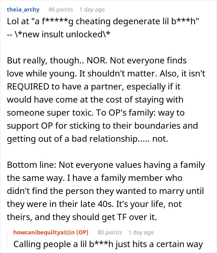 Reddit user discusses family drama and desire to skip Thanksgiving after unhinged toxic texts from mom. Reddit user discusses family drama and desire to skip Thanksgiving after unhinged toxic texts from mom.
