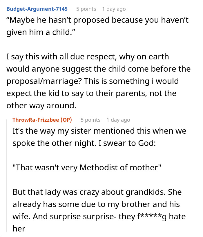 Text message conversation revealing man cuts ties with his mother after she shows true colors to his girlfriend.