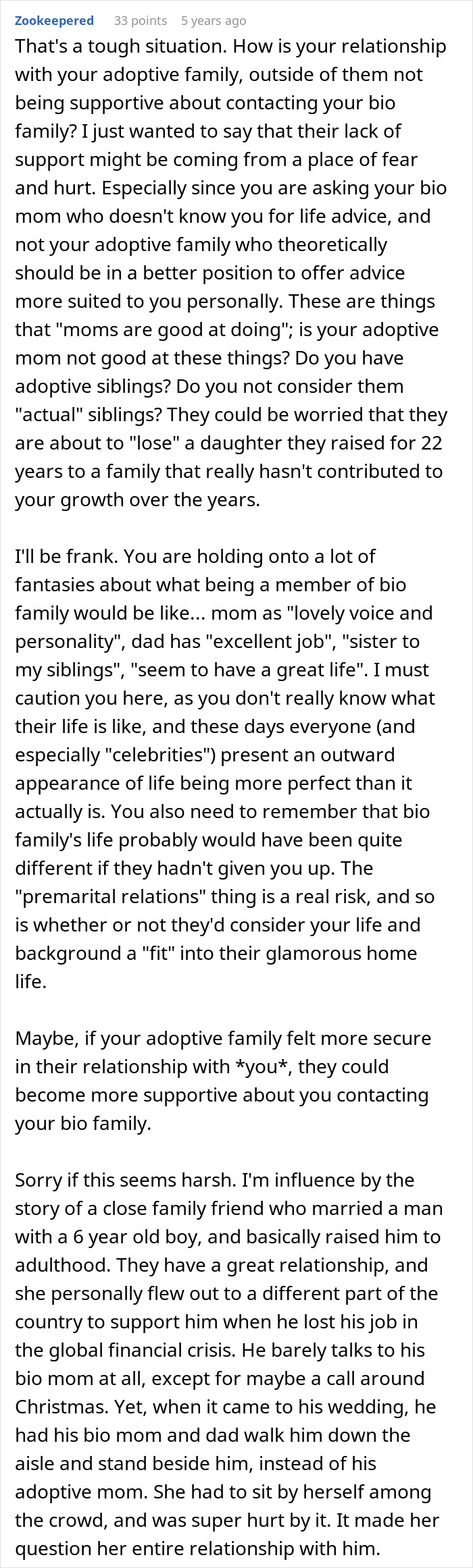 Adoptive parents threaten woman trying to reunite with bio family in complex adoption relationship situation