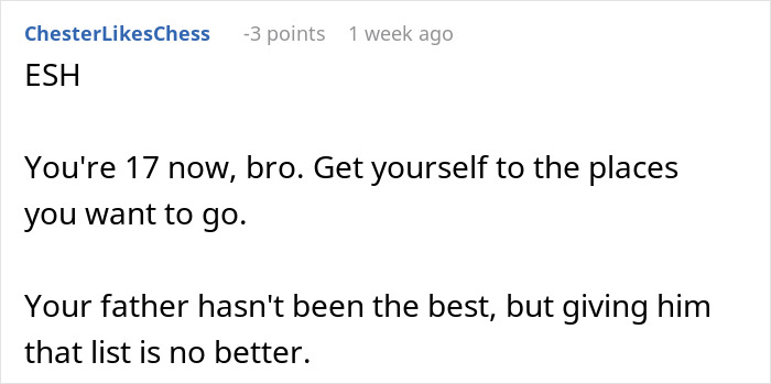 Teen gives father a reality check on his 50th birthday, opening his eyes to new perspectives and growth.