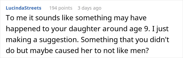 Comment discussing a man dealing with a teen&rsquo;s rude attitude and considering ending his family relationships.