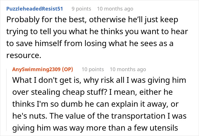 Reddit conversation discussing a woman buying expensive gifts for boyfriend&rsquo;s kids and Christmas family conflict.