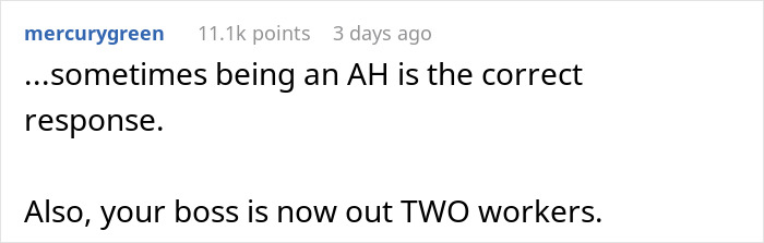 Screenshot of a Reddit comment about a person who doesn’t joke around with a $1.8K office chair and loses their job. Screenshot of a Reddit comment about a person who doesn’t joke around with a $1.8K office chair and loses their job.