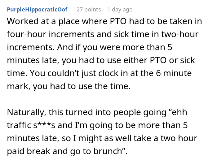 Office Left In Chaos After Ridiculous PTO Rules Are Announced: "Our Calendar Looked Like Cheese"