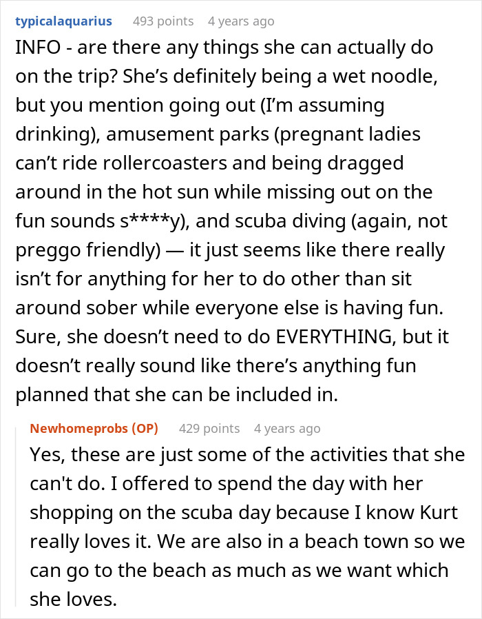 Online discussion about MIL telling DIL the world doesn&rsquo;t revolve around her pregnancy after repeated complaints.