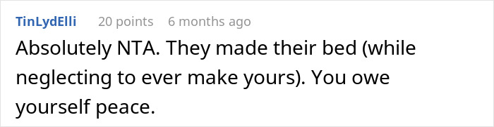 Comment on social media about estranged parents expecting to meet grandkids after 20 years of neglect, with son blocking them for peace.