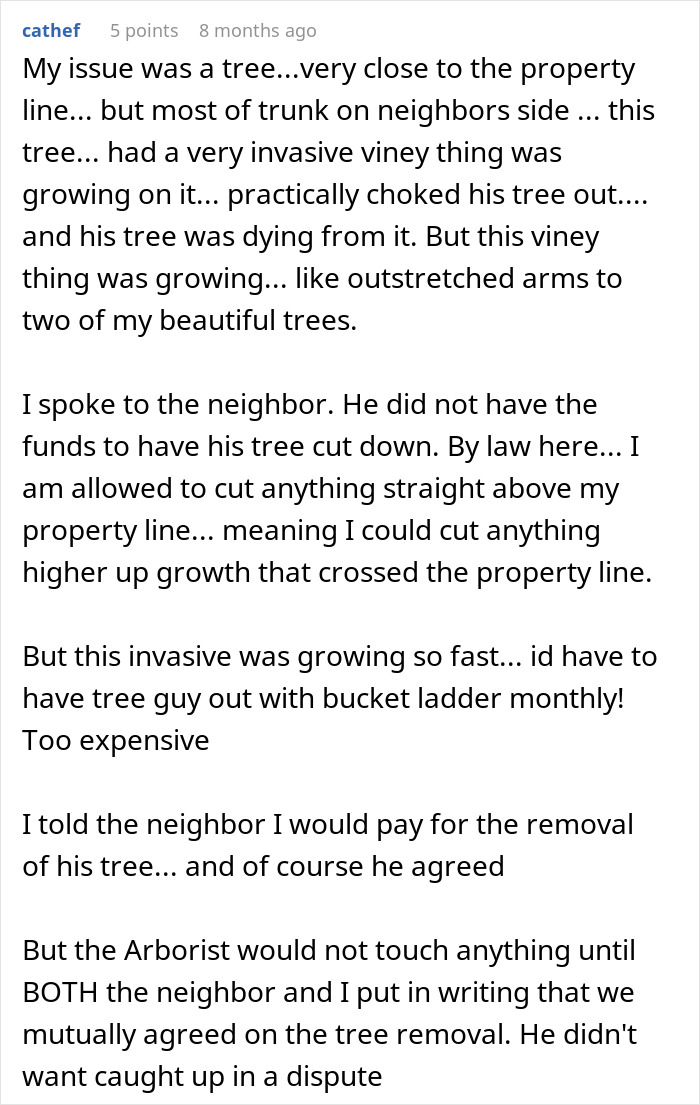 Neighbor refuses to pay $2000 after man replaces rotten fence without prior agreement or consent.