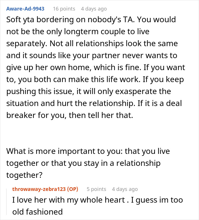 Pregnant girlfriend sitting alone at home, refusing to move together despite partner&rsquo;s wishes for shared living.