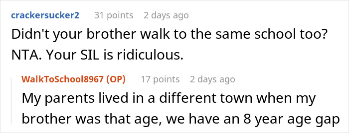 Reddit user discusses family conflict after woman refuses to take niece to school, sparking sister-in-law meltdown.